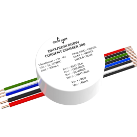 DMXRDM RGBW  CURRENT DIMMER 300
