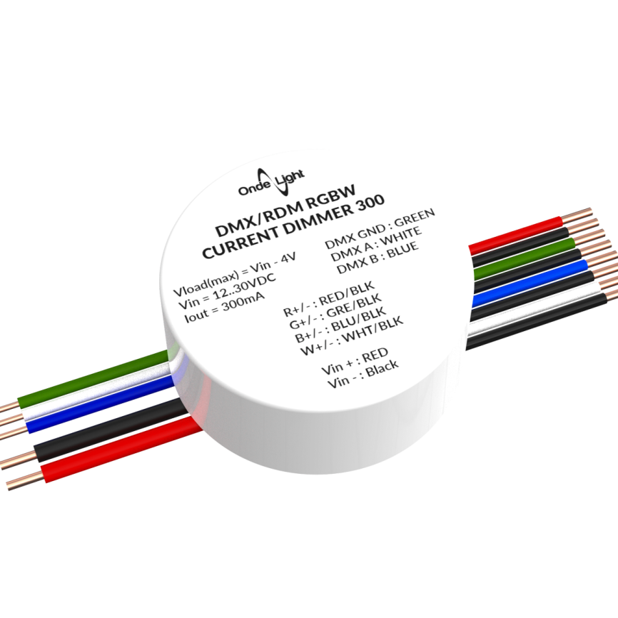 DMXRDM RGBW  CURRENT DIMMER 300 фото 1