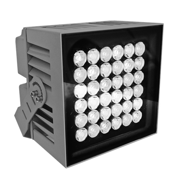Светодиодный прожектор 75Вт монохромный для архитектурной и ландшафтной подсветки. Цвет свечения RGB/RGBW/MONO . класс защиты IP67