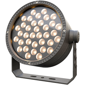 Светодиодный прожектор 75 Вт для архитектурной и ландшафтной подсветки. Цвет свечения монохромный (белый) класс защиты IP65