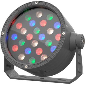 Светодиодный прожектор 50 Вт для архитектурной и ландшафтной подсветки. Цвет свечения RGBW, управление DMX/RDM. класс защиты IP65