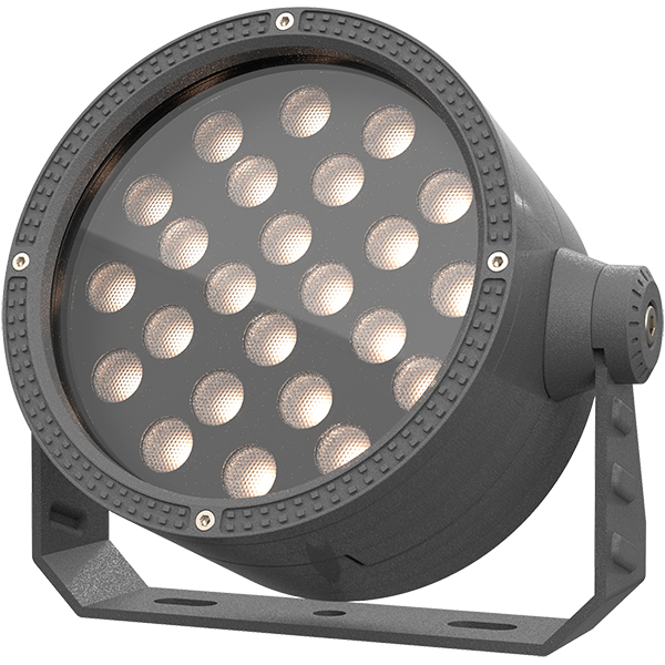 Светодиодный прожектор 50 Вт для архитектурной и ландшафтной подсветки. Цвет свечения монохромный (белый) класс защиты IP65